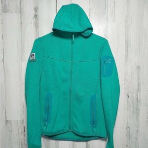 Arc'teryx Teal Performance Jacket full zip